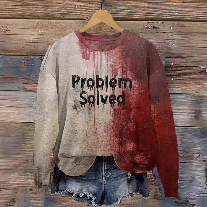 I AM FINE Art Graffiti Red Hoodie