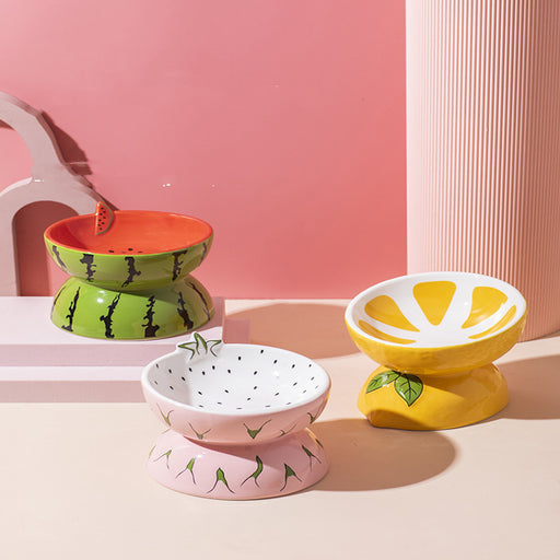 Cat Bowl Cerami Pet Supplies