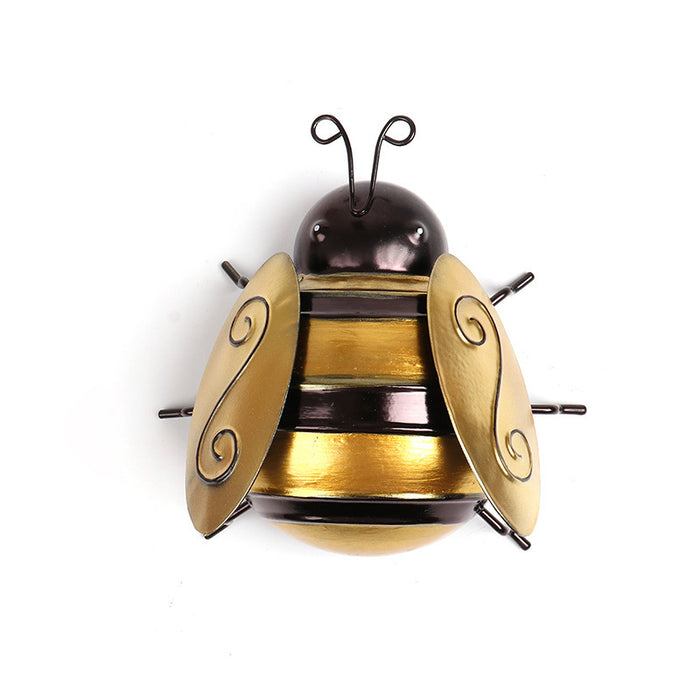 Idyllic Bee Iron Wall Decoration