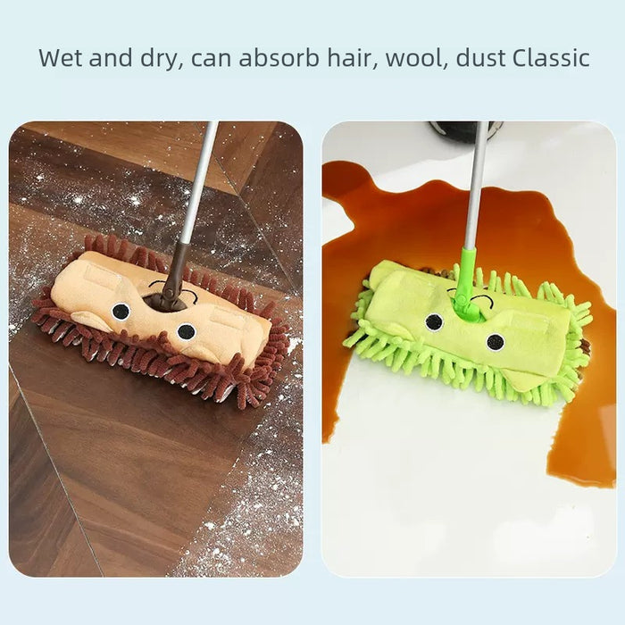 Children's Broom Dustpan Mop Set Small Broom Corner Cleaning Toy Set