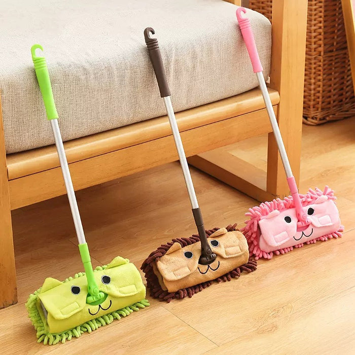 Children's Broom Dustpan Mop Set Small Broom Corner Cleaning Toy Set