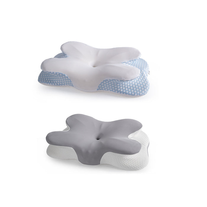 Amazon Slow Rebound Memory Pillow Deep Sleep Pillow Adult Aircraft Pillow Zero Pressure Memory Foam Shaped Neck Pillow