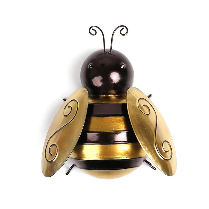 Idyllic Bee Iron Wall Decoration